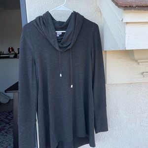 NWT cable & gauge cowl neck sweater// pullover